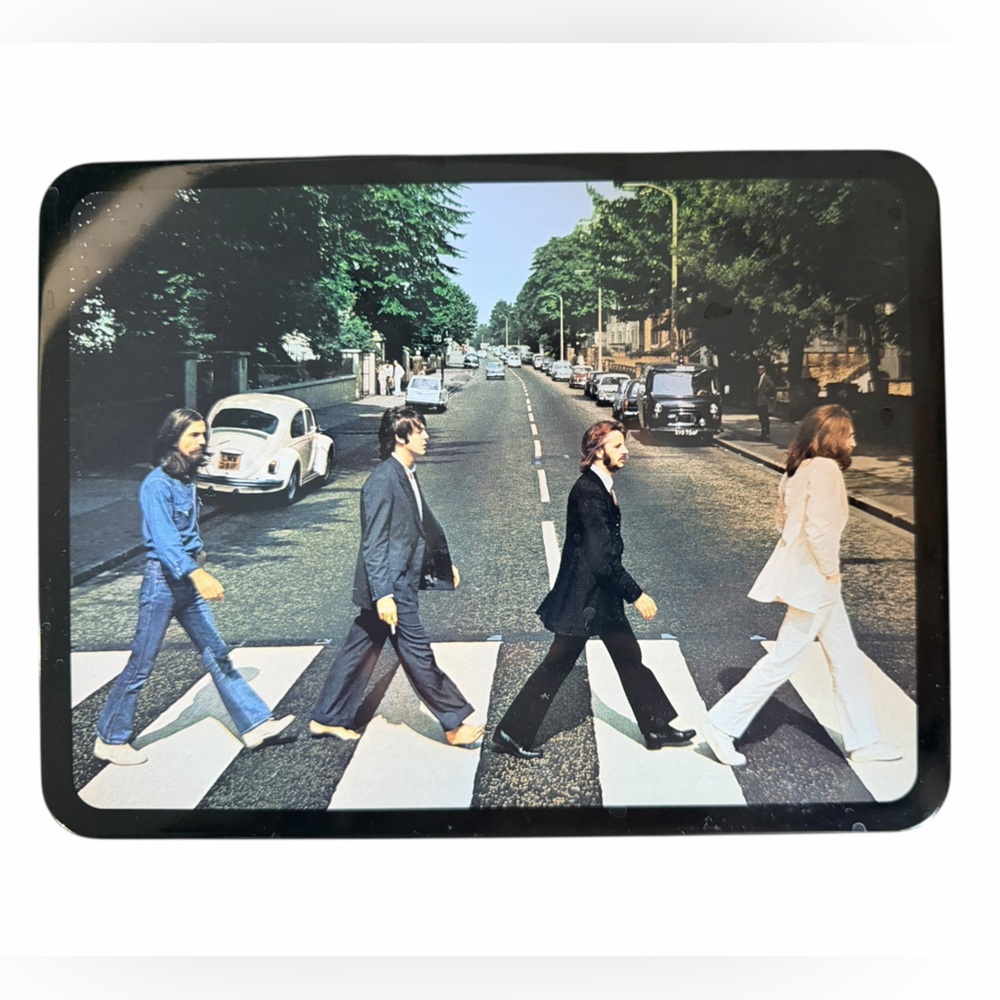 The Beatles Black Abbey Road Tin Case/Lunchbox - Picture 5 of 7